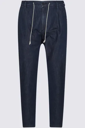ELEVENTY Indigo Cotton Pants