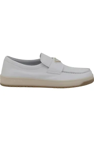 Prada Logoed Loafers