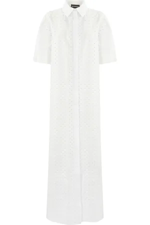 MVP Wardrobe Long Dress In Sangallo Lace