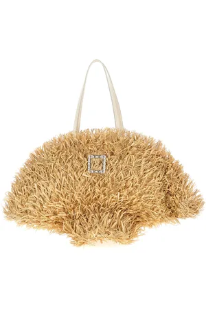 Roger Vivier Tres Vivier Panier Large Shopping Bag