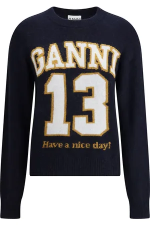Ganni Baseball Sweater