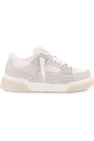 Represent Studio Mesh And Suede Low-top Sneakers