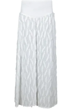 FEDERICA TOSI Long Basque Muslin Skirt