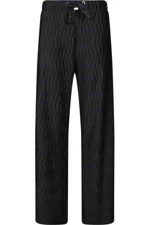 HERNO Embossed Jersey Pants In