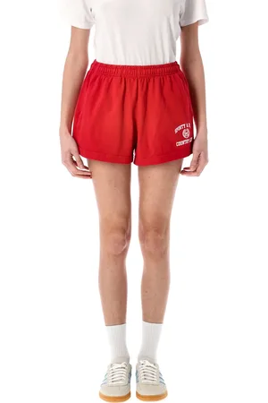 Sporty & Rich Varsity Crest Shorts