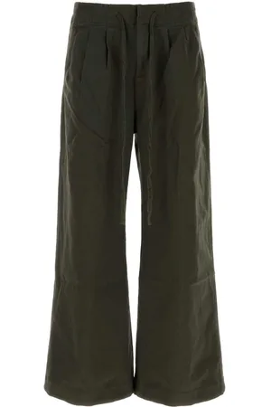 Entire Studios Green Stretch Cotton Pant