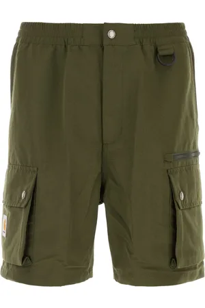Carhartt Army Green Polyester Irwin Short