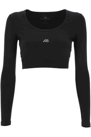 Balenciaga Activewear Long-sleeved Sports Bra