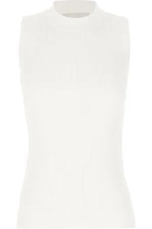 Sportmax White Cotton Top