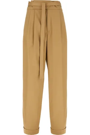 Saint Laurent Beige Cotton Pants