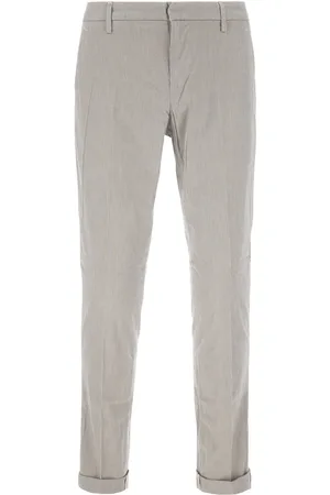 Dondup Embroidered Stretch Lyocell Blend Pants