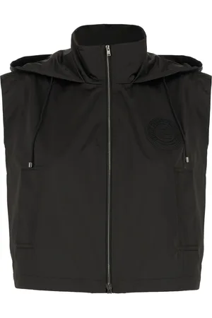 Fendi Black Polyester Sleeveless Jacket