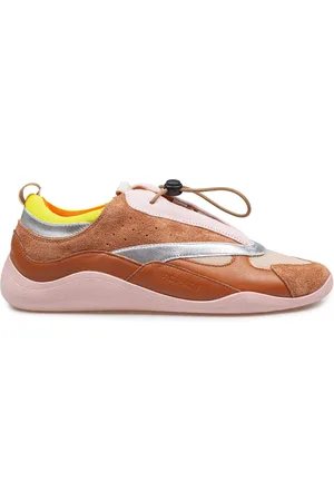 vic matiè Sneakers In Multicolor Split Leather And Leather