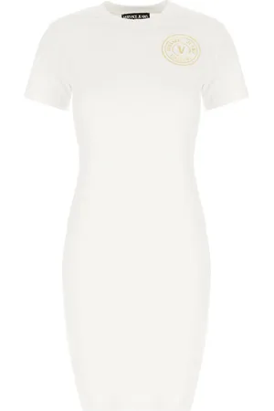 VERSACE Pencil White Dress