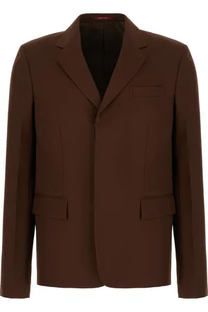 Gucci Burgundy Wool Blazer