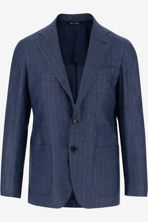 Brian Dales Single-breasted Linen Jacket