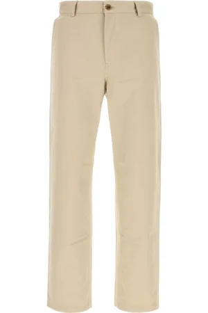 Maison Kitsuné Beige Cotto Pant