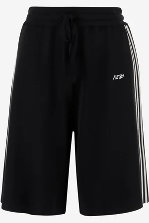 Autry Viscose Blend Logo Short Pants