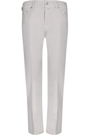 Jacob Cohen Scott Light Grey Cotton Pants