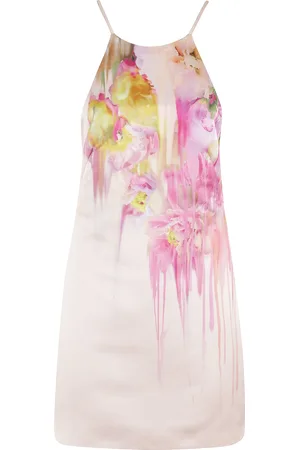 BLUMARINE Prnt Duchesse Dress
