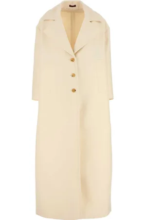 Gucci Ivoryy Wool Blend Coat