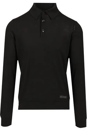 VERSACE Long-sleeved Polo Shirt