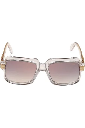 Cazal Square Transparent Frame Sunglasses