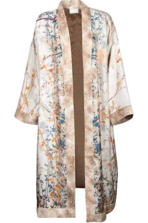 PIERRE-LOUIS MASCIA Aloe Floral Multicolor Kimono