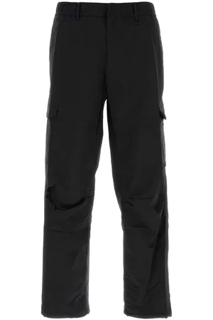 HERNO Black Nylon Pant
