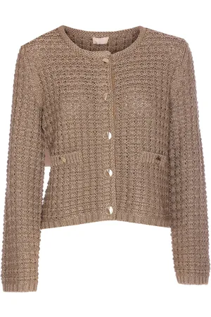 Liu Jo Knitted Lurex Jacket