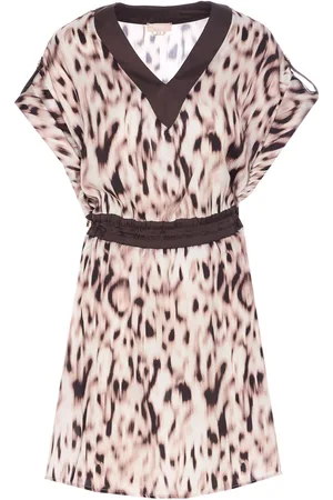 Liu Jo Mini Dress Printed Satin