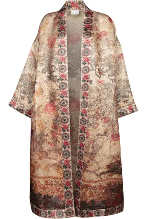 PIERRE-LOUIS MASCIA Red Damask Kimono