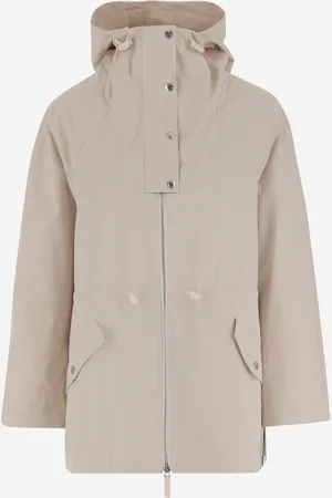 YVES SALOMON Fabric Hooded Coat