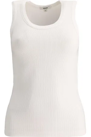 AGOLDE Sleeveless Straight Hem Tank Top