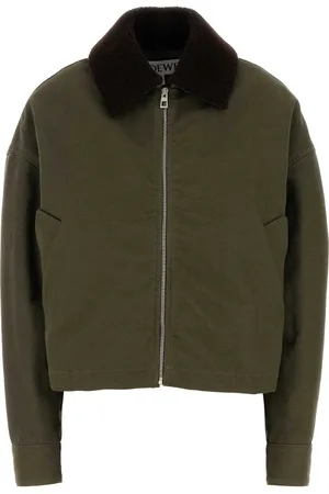Loewe Khaki Cotton Jacket