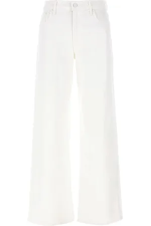 Mother The Spinner Zip Sneak Jeans