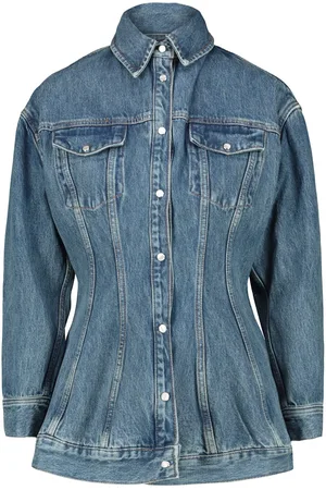 WARDROBE.NYC WARDROBE. NYC Denim Contour Jacket