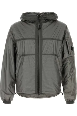 C.P. Company C. P. Company Dove Grey Nylon Nada Padded Jacket