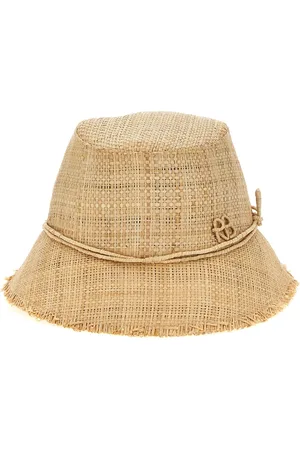 Ruslan Baginskiy Raffia Bucket Hat
