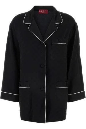 Gucci Embroidered Satin Shirt