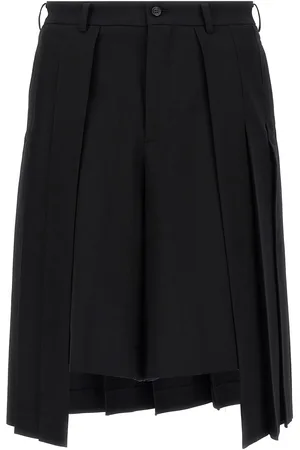 Comme des Garçons Pleated Bermuda Shorts