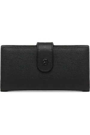 Pinko Saffiano Leather Wallet With Logo