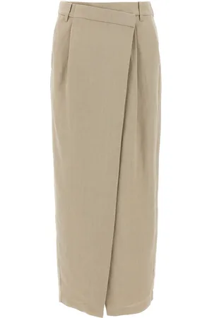 Brunello Cucinelli Wrap Skirt