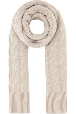 LE KASHA Sand Cashmere Rialto Scarf
