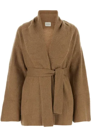 LE KASHA Biscuit Cashmere Cardigan