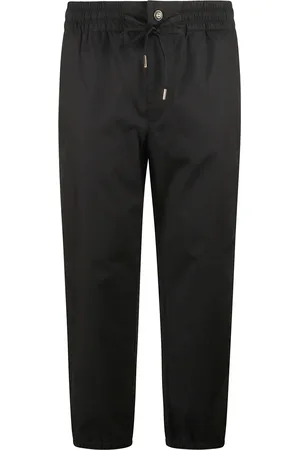 VERSACE Logo Detail Drawstring Waist Jeans
