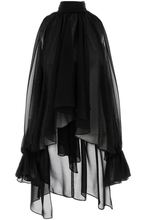 BLUMARINE Black Georgette Blouse