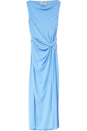 Moschino Sleeveless Crepe Midi Dress