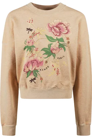 Kenzo Peonies Short Sweatshirt