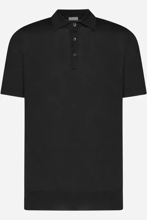 Brunello Cucinelli Cotton Knit Polo Shirt